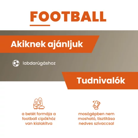 BATZ Football egyedi talpbetét