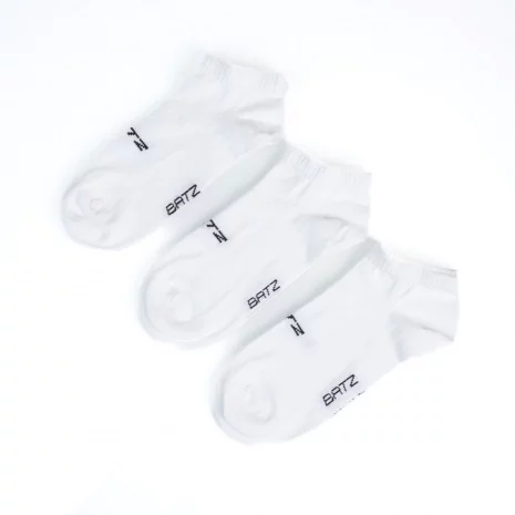 BATZ LifeStyle 3 pár One size (white/white/white) bokazokni