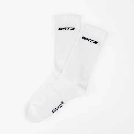 BATZ 2 pár Terry mid-calf (white/white) unisex zokni