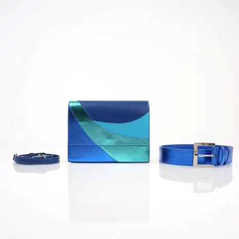 BATZ X HODLIK ANNA Lady Belt bag (Blue Dream)