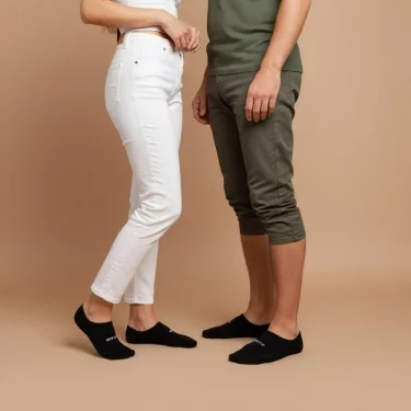 BATZ LifeStyle 3 pár Unisex (black/black/black) titokzokni